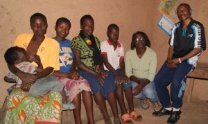 Thimoté et sa famille d'accueil