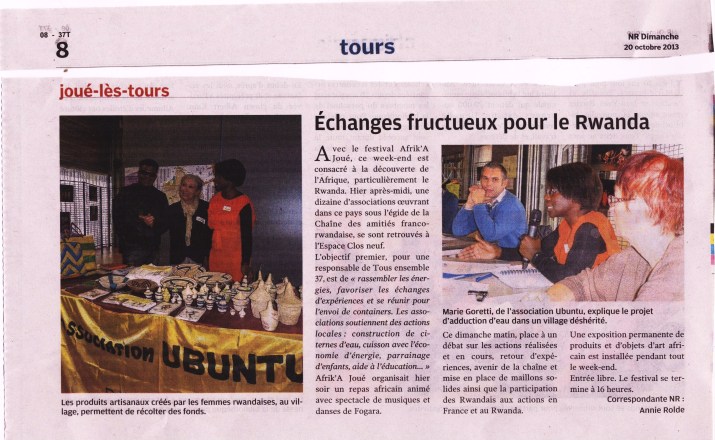 Article NR 20 octobre 2013