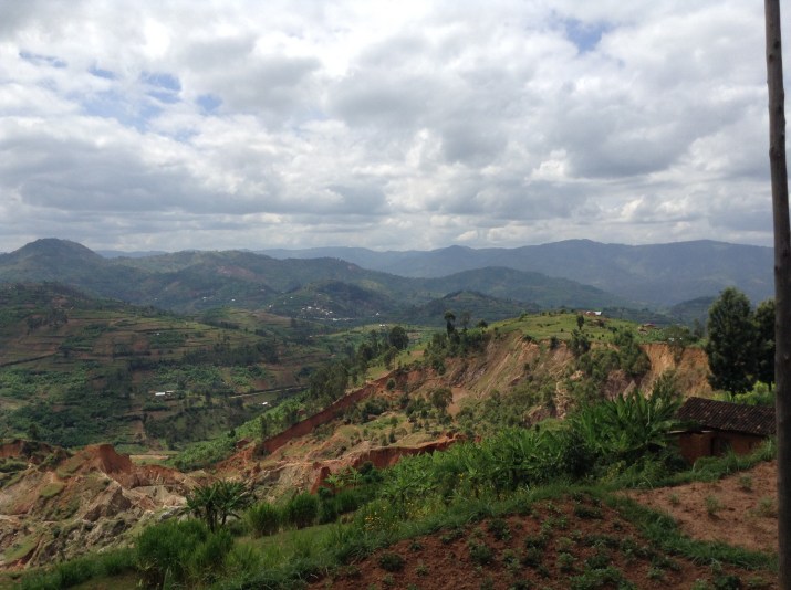 sur la route vers Bwira