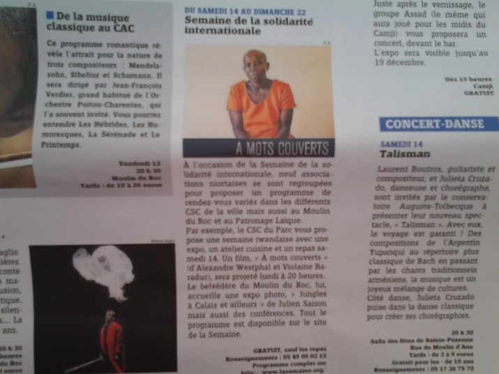 Film à mots couverts